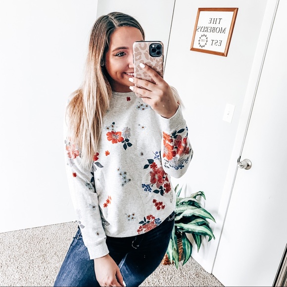 Old Navy Sweaters - 3 for $35 Old navy floral sweater